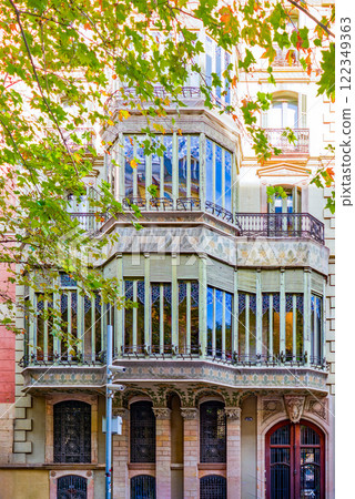 Palace of the Baron of Quadras. Barcelona. 122349363