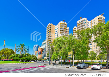 Valencia. Urban views-landscapes third largest city in Spain. 122349396