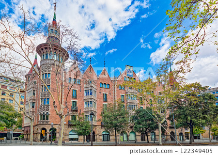 The House of Punxes (Casa Terrades) Barcelona. 122349405