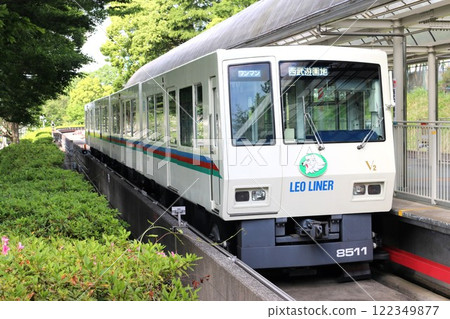 [Seibu] 8500 series ~Leoliner~ (Yamaguchi Line: Seibukyujo-mae Station) 122349877