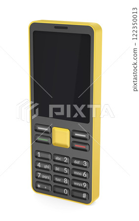 Mobile phone with blank display 122350013