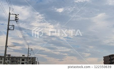 Sky and clouds 122350639