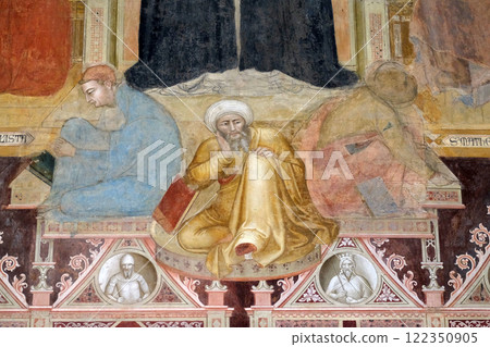 The Triumph of St. Thomas Aquinas with heretics, doctors, Virtues, personifications and learned of the sciences and liberal arts The Triumph of St. Thomas Aquinas with heretics, doctors, Virtues, personifications and learned of the sciences and liberal arts 122350905