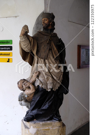 Saint John of Nepomuk, Mariahilf church in Graz, Styria, Austria 122350975