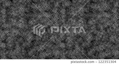 Seamless random hand drawn scribble minimalistic pattern 122351304