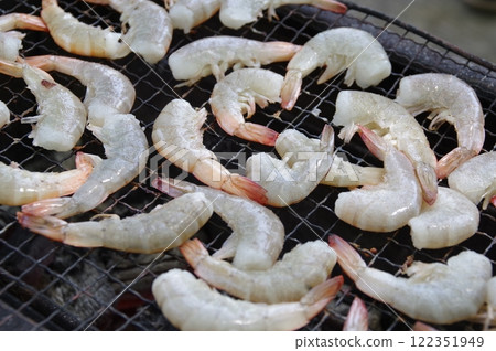 BBQ Grilled Shrimp 2 122351949