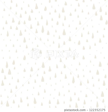 Seamless pattern with hand painted rain drops 122352175