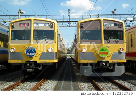 New 101 series 271F and 261F with old paintwork and the "Oku-Musashi" headmark 122352750