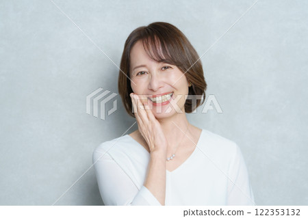 Portrait of a middle-aged woman Beauty Anti-aging 122353132