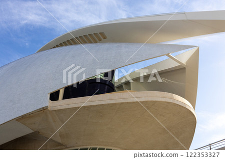 Ciudad de las Artes y las Ciencias de Valencia.Valencia City of Arts and Sciences. High quality photo 122353327