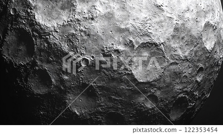 Moon crater texture 122353454