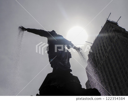 Cincinnati Tyler Davidson Fountain detail 122354384