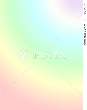 Rainbow pastel color gradation background material: light blue, green, yellow, purple, orange Rainbow pastel color gradation background material: light blue, green, yellow, purple, orange 122354514