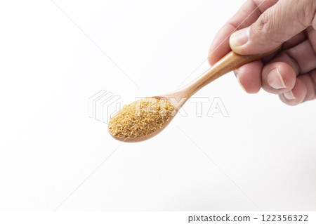 Beet sugar on white background Beet sugar on white background 122356322