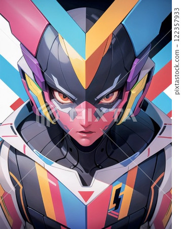 Colorful android image 122357933