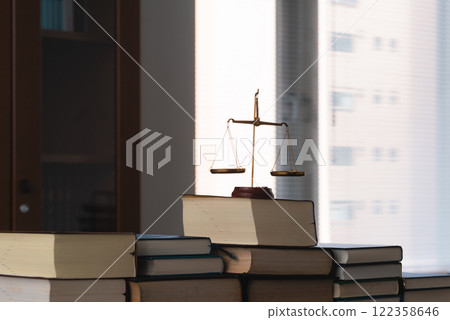 Concept photo of the balance 122358646