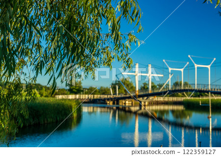 (Toyama Viewpoint) Nichogata Crossing Bridge, Junichogata Suigo Park, Himi City, July 122359127