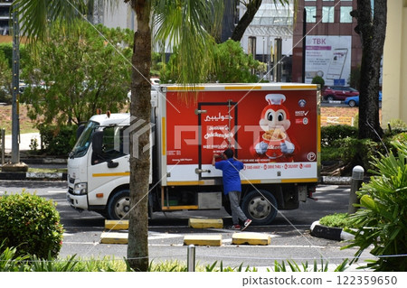 Overseas truck 122359650