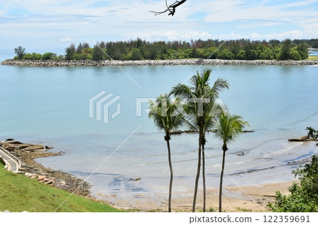 Luxury resort beach Luxury resort beach 122359691