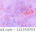 Purple watercolor paper background texture 122359703