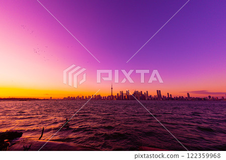 Toronto cityscape at dusk Toronto cityscape at dusk 122359968