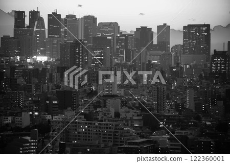 從文京市民中心（到新宿）的日落 122360001