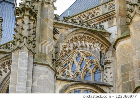 Roman Catholic Church of Saint Barbara in Kutna Hora town in the Central Bohemian Region of the Czech Republic 122360977
