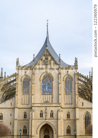 Roman Catholic Church of Saint Barbara in Kutna Hora town in the Central Bohemian Region of the Czech Republic Roman Catholic Church of Saint Barbara in Kutna Hora town in the Central Bohemian Region of the Czech Republic 122360979