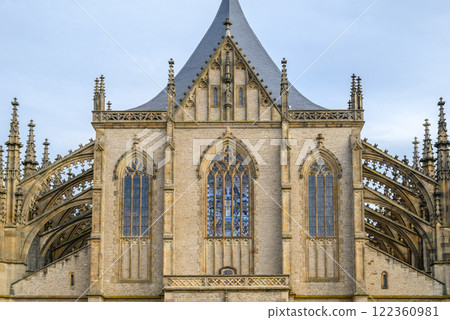 Roman Catholic Church of Saint Barbara in Kutna Hora town in the Central Bohemian Region of the Czech Republic Roman Catholic Church of Saint Barbara in Kutna Hora town in the Central Bohemian Region of the Czech Republic 122360981