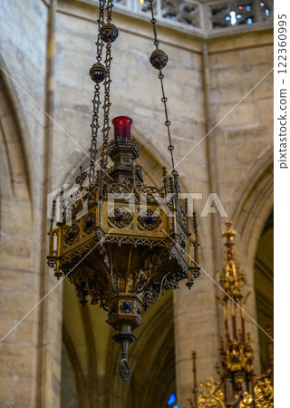 Roman Catholic Church of Saint Barbara in Kutna Hora town in the Central Bohemian Region of the Czech Republic 122360995
