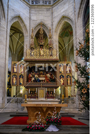 Roman Catholic Church of Saint Barbara in Kutna Hora town in the Central Bohemian Region of the Czech Republic Roman Catholic Church of Saint Barbara in Kutna Hora town in the Central Bohemian Region of the Czech Republic 122360996
