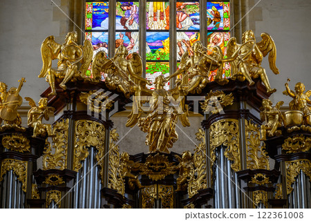 Roman Catholic Church of Saint Barbara in Kutna Hora town in the Central Bohemian Region of the Czech Republic 122361008