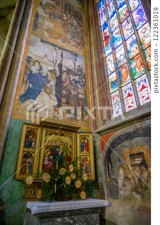 Roman Catholic Church of Saint Barbara in Kutna Hora town in the Central Bohemian Region of the Czech Republic Roman Catholic Church of Saint Barbara in Kutna Hora town in the Central Bohemian Region of the Czech Republic 122361019
