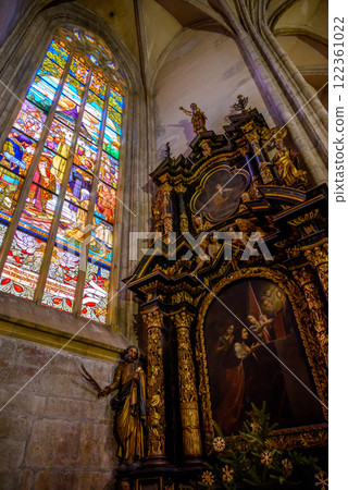 Roman Catholic Church of Saint Barbara in Kutna Hora town in the Central Bohemian Region of the Czech Republic Roman Catholic Church of Saint Barbara in Kutna Hora town in the Central Bohemian Region of the Czech Republic 122361022