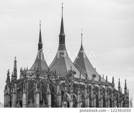 Roman Catholic Church of Saint Barbara in Kutna Hora town in the Central Bohemian Region of the Czech Republic Roman Catholic Church of Saint Barbara in Kutna Hora town in the Central Bohemian Region of the Czech Republic 122361030