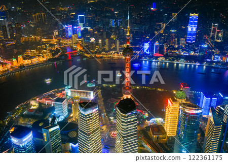 中國上海市中心天文台的夜景 122361175