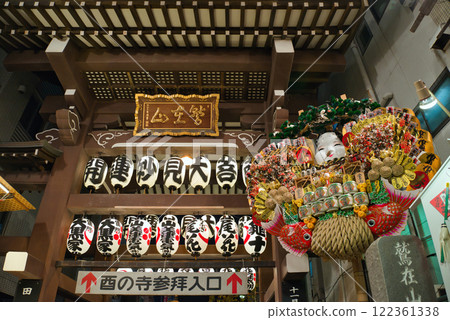 鳥之市、耙子、生意興隆、色彩鮮豔、家庭平安、神社、日式、年末、豪華、積極 122361338