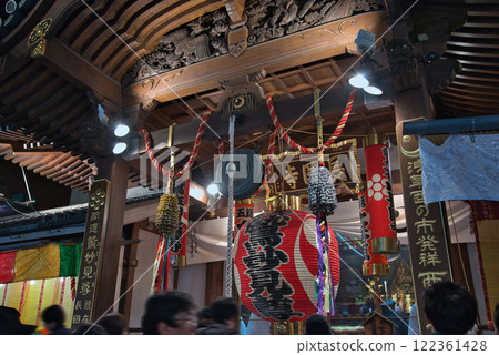 Tori no Ichi, rake, prosperous business, colorful, safety of the family, shrine, Japanese, end of the year, gorgeous, positive Tori no Ichi, rake, prosperous business, colorful, safety of the family, shrine, Japanese, end of the year, gorgeous, positive 122361428