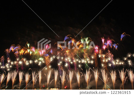 Omagari Fireworks National Fireworks Competition Fireworks provided by the competition 122361915