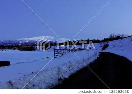 Winter in Shonai Plain Winter in Shonai Plain 122362668