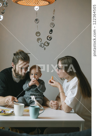 Family Breakfast Cherishing Memorable Moments Together with Loved Ones Every Day Family Breakfast Cherishing Memorable Moments Together with Loved Ones Every Day 122364505