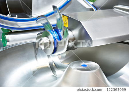 Bowl cutter for production of sausage minced meat 122365069