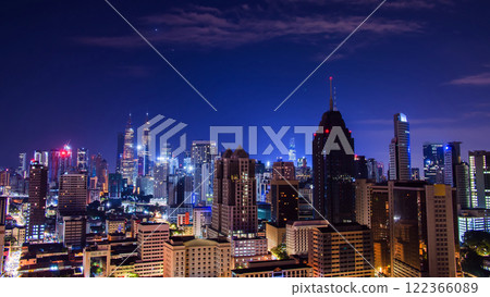 Nighttime timelapse of the Malaysian capital Kuala Lumpur. Nighttime timelapse of the Malaysian capital Kuala Lumpur. 122366089