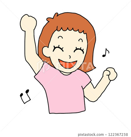 Fun action illustrations Fun action illustrations 122367238
