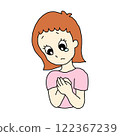 Sad action illustration 122367239