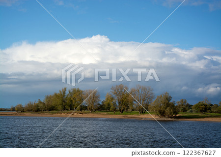 River Elbe near Doemitz, Germany River Elbe near Doemitz, Germany 122367627