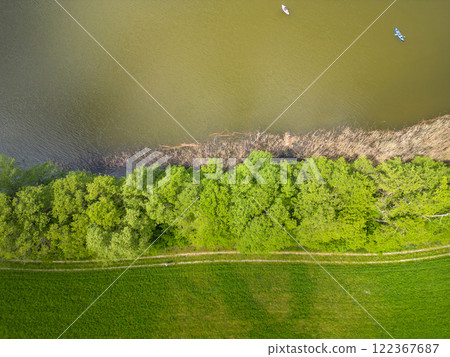 Great Pleetsch Lake near Diemitz, Germany 122367687