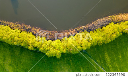 Great Pleetsch Lake near Diemitz, Germany 122367698