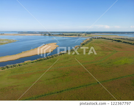 Meadow in the Municipality of Zingst, Germany 122367797