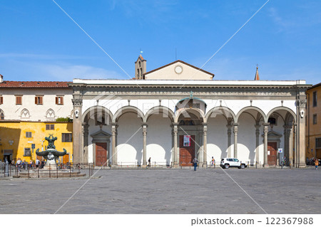 The Basilica of the Most Holy Annunciation in Florence 122367988
